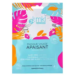 MKL Green Nature Masque Visage Apaisant Après Soleil Bio