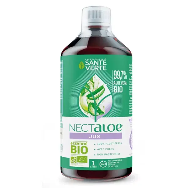 Santé Verte Nectaloe Aloe Vera Juice Organic 1L