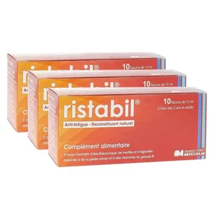 Ristabil Anti-Fatigue 10 flaconi da 10 ml X 3