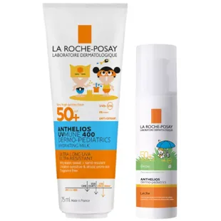 La Roche Posay Anthelios UV-MUNE 400 Dermopediatrics Milk SPF50+ 250 ml + Baby Sun Milk SPF50+ 50 ml