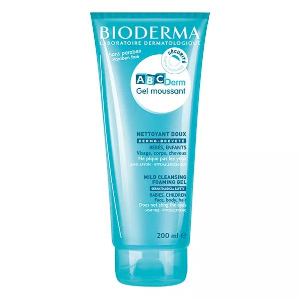 Bioderma ABCDerm Gel Limpiador Espumoso Suave para Bebés y Niños 200ml