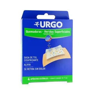 Sterile burn dressings Urgo x7cm 4units