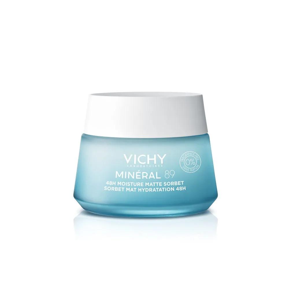 Vichy Mineral 89 Gel Sorbetto Idratante Effetto Mat 48h 50 ml