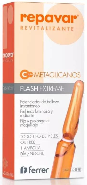 Repavar Flash Extreme Revitalizing Metaglycan Ampoules 1 unit