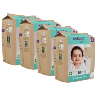 Bambo Nature Diapers T4 (7-14 Kg) 4x24 units