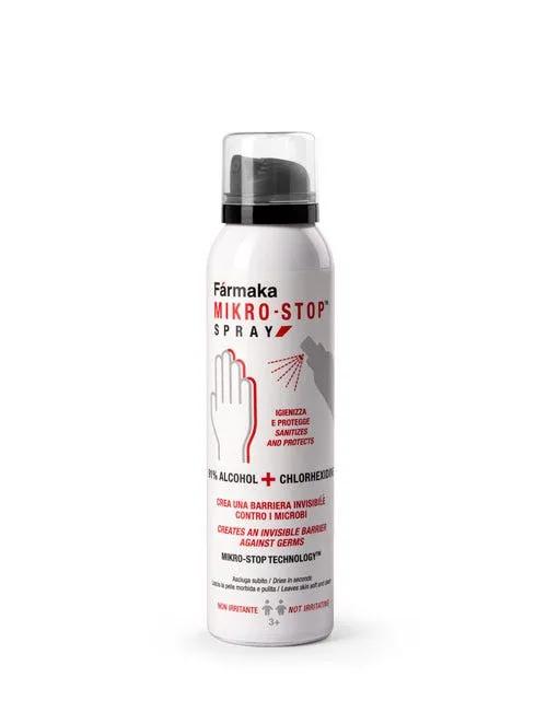 Mikro-Stop Spray Igienizzante Protezione Mani 100 ml