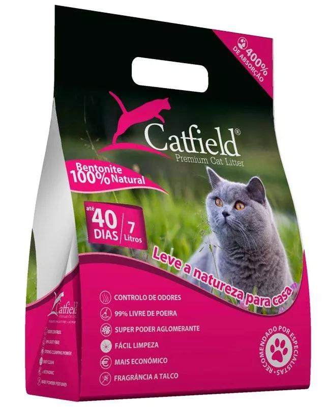 Catfield Bentonite Cat Ninhada 7 litros
