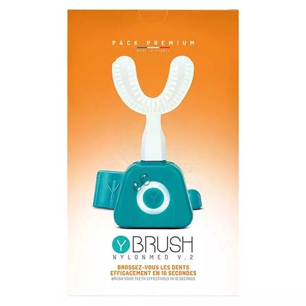 Cepillo de dientes para adultos Y-Brush NylonMed V2 Premium Edition