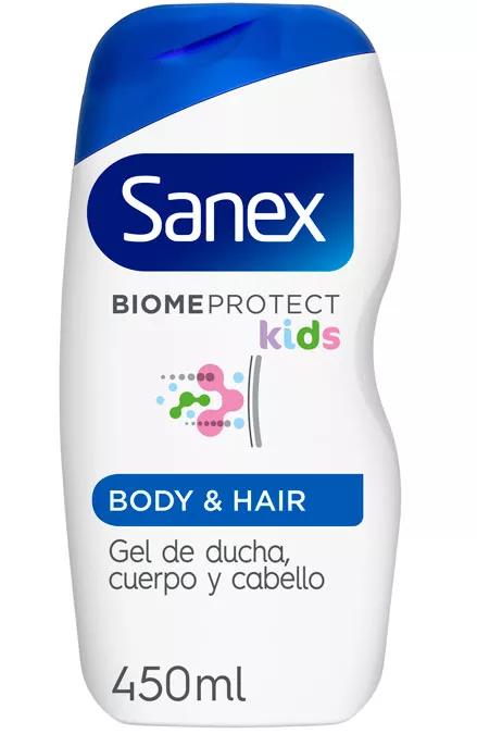 Sanex Gel de Ducha Biome Dermo Kids 450 ml