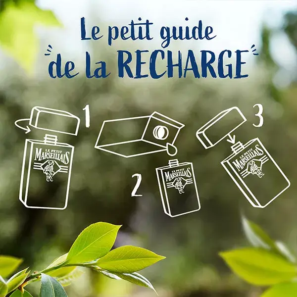 Le Petit Marseillais Eco-Recharge Crème de Douche Extra Doux Lait 1L