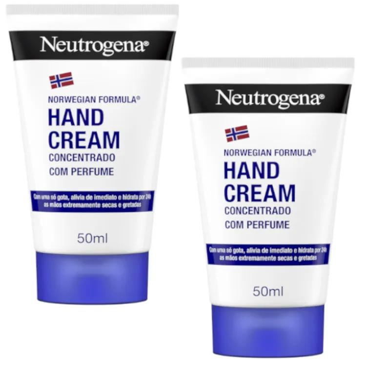 Neutrogena Crème Mains au Parfum 2x50 ml