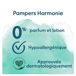 Pampers Harmonie Maxi Pack T3 (6-10 Kg) Avec Emballage Papier Recyclable