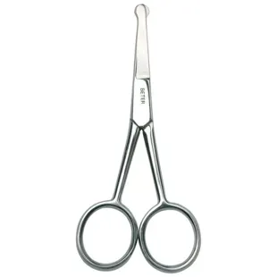 Tesoura de ponta romba reta inoxidável Beter