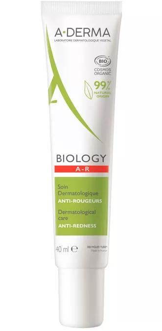 A-Derma Biology Cuidado Anti-vermelhidões 40 ml