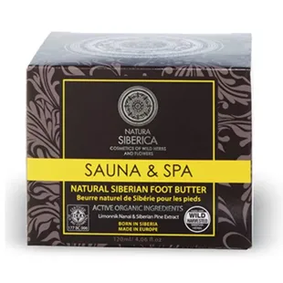 Natura Sibirische Fußbutter Sauna Spa Natura Sibérica 120ml