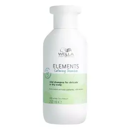 Wella Professionals Elements Shampoing apaisant sans sulfate pour cuir chevelu sec ou délicat 250ml