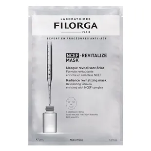 Filorga NCEF-Revitalize Maschera Rivitalizzante Illuminante Arricchita con Complesso NCEF 20ml