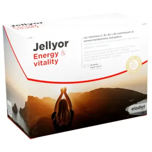 Eladiet Jellyor Energy &amp; Vitality Citrus 20 Sticks