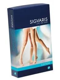 Sigvaris 701 AG Monocollant Compressivo Sinistro Punta Aperta Colore Crispa Taglia S Lungo Plus