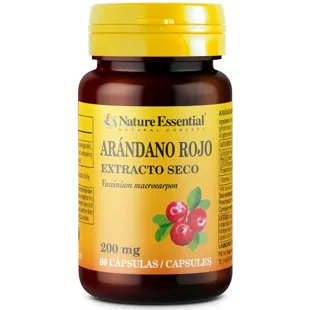 Nature Essential Cranberry Dry Extract 200mg 60 Capsules