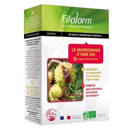 Fitoform Marronnier d'Inde Bio 20 ampoules