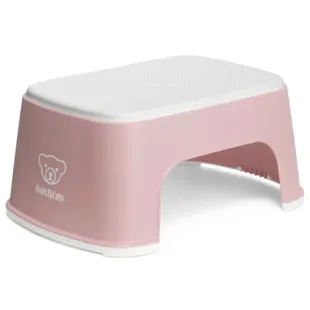 BabyBjörn Stable Bench Pastel Pink/White