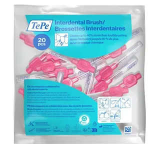 TePe Original Bustina da 20 scovolini Rosa Eco-Sostenibili, Iso 0