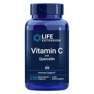 Life Extension Vitamin C and Quercetin 250 Vegetarian Tablets