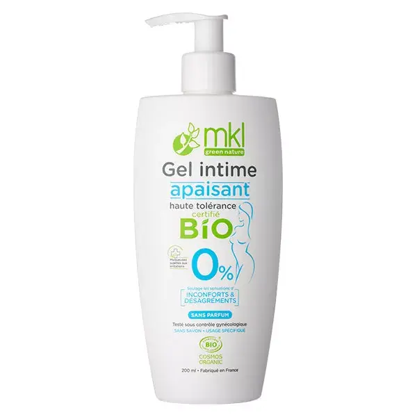 MKL Green Nature Higiene Íntimo Gel Calmante Bio 200ml