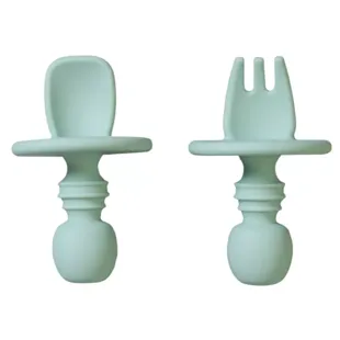 Saro Anti-Drowning Cutlery Green 2 units