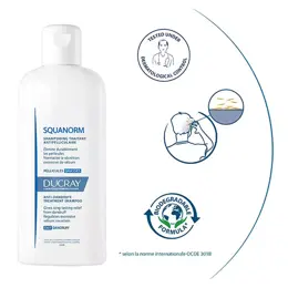 Ducray Squanorm Shampoing Traitant Antipelliculaire 200ml