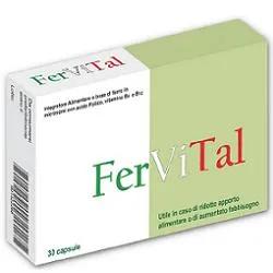 Fervital Integratore Ferro 30 Capsule