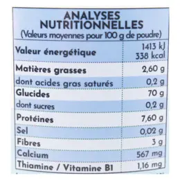 Bébé M Ma 1ère Céréale +4m Bio 400g