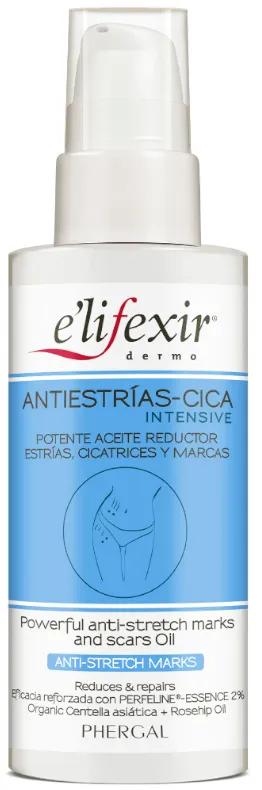 Elifexir Cica Huile Intensive Anti-Vergetures Réductrice Cicatrices Marques 100 ml