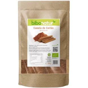Bibonatur Canela de Ceilão Orgânica em Pó 150 gr