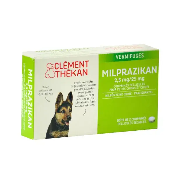 Precio Clemente Milprazikan perros 0,5 - 10 kg 2 tabletas