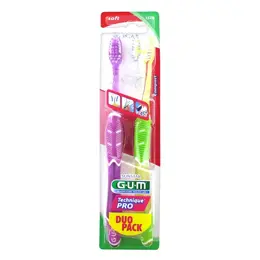 Gum Brosse à Dents Technique Pro Souple Lot de 2