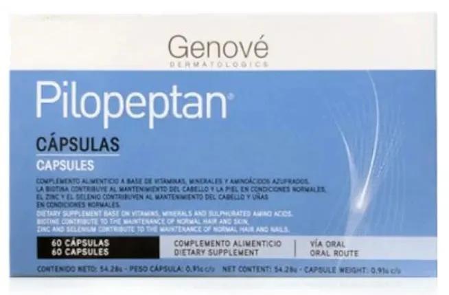 Genove Pilopeptan 60 Kapseln Haare und Nägel