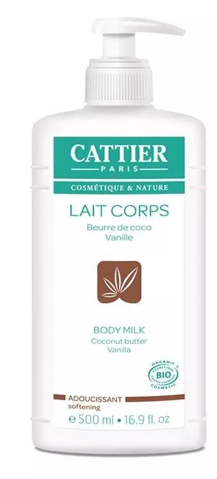 Cattier Leche Hidratante Corporal Coco Vainilla 500 ml