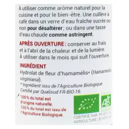 Oemine Eau Florale Alimentaire Hamamélis Bio 125ml