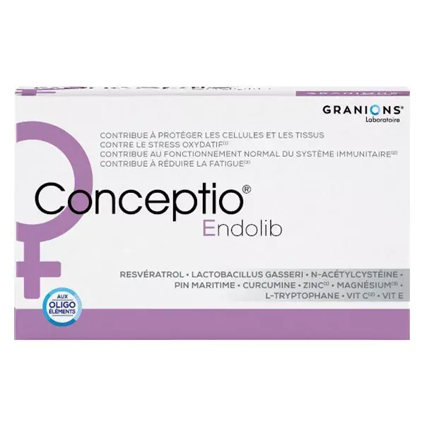 Granions Conceptio Endolib 90 comprimidos