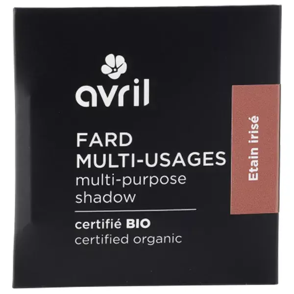 Avril Yeux Fard Multi-Usages Étain Irisé Bio 2,5g