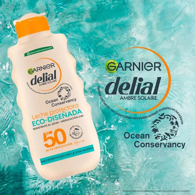 Garnier Delial Leche Protectora Eco-Diseñada SPF50 200 ml