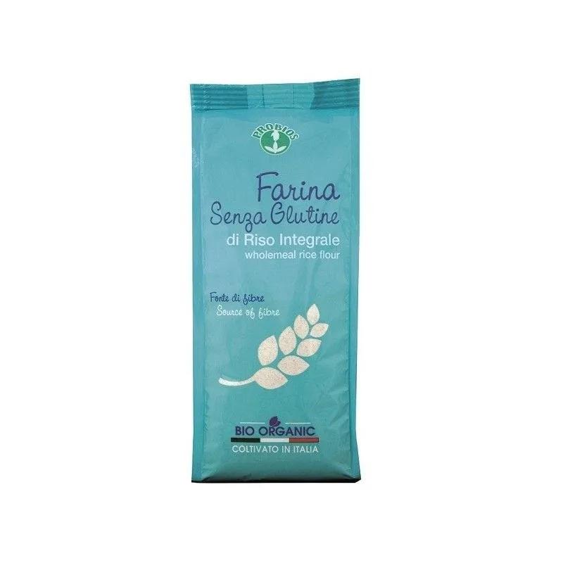 Probios Farina di Riso Integrale Biologica Senza Glutine 375 g