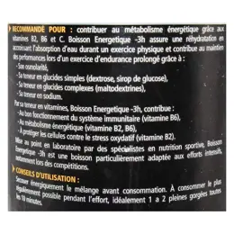 Eafit Boisson Energétique -3H Goût Fruits Rouges 500g