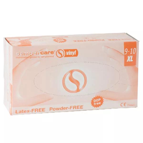 Sempercare guanti Vinyle Senza Polvere Taglia XL 90 guanti