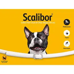 Scalibor Collier Antiparasitaire Petit et Moyen Chien 1 unité