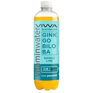 Viwa VitaminWATER BrainBoost Manga, Limão e Lichia 600 ml