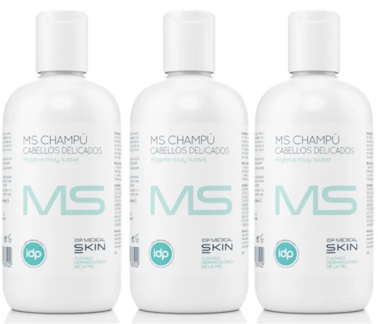 Idp MS Shampoing Cheveux Délicats 3x250 ml