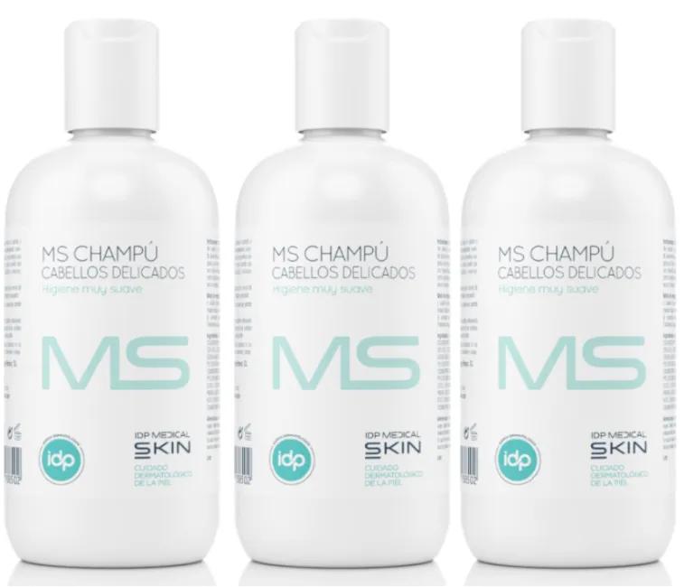 Idp MS Shampoo for Delicate Hair 3x250 ml